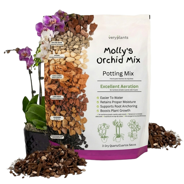 Molly's Orchid Mix - Premium Soilless Orchid Potting Mix