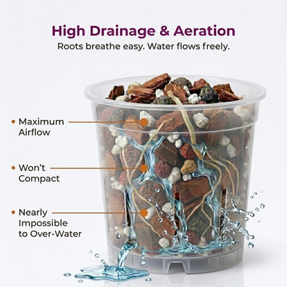 Molly's Orchid Mix - Premium Soilless Orchid Potting Mix